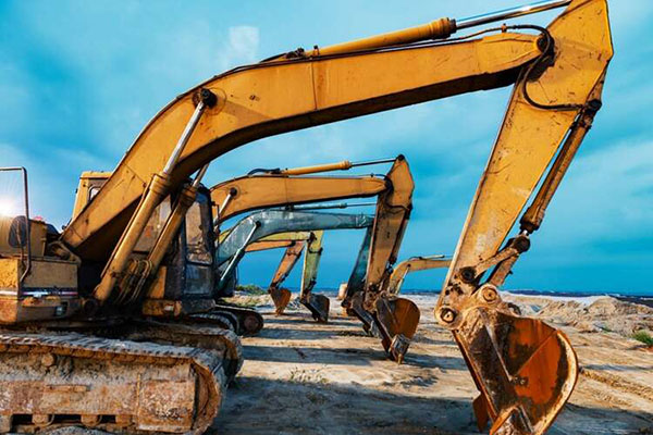 Excavator Walking Operation Sa Pagtuturo ng Excavator