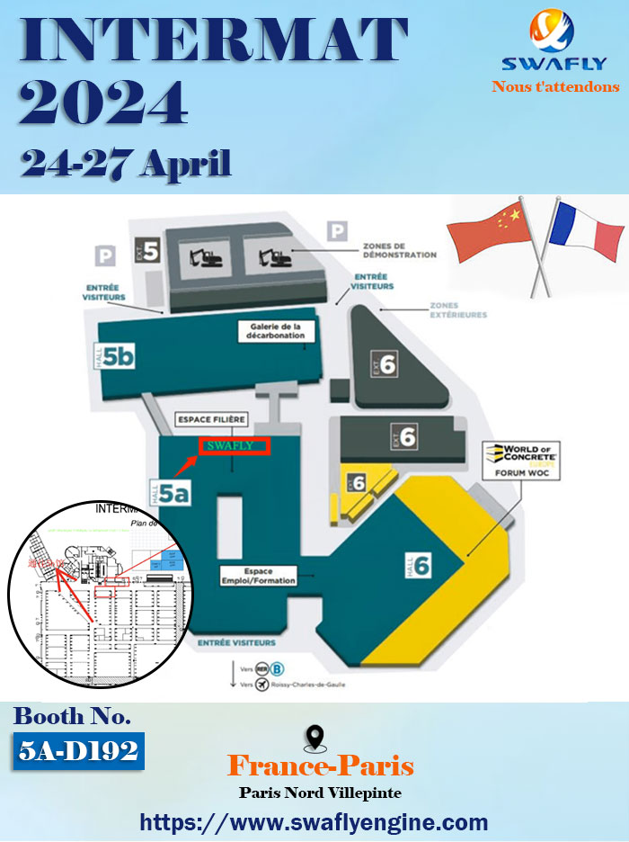 Ang SWAFLY ay pumunta sa INTERMAT 2024: Ang pinakamalaking construction machinery fair sa France