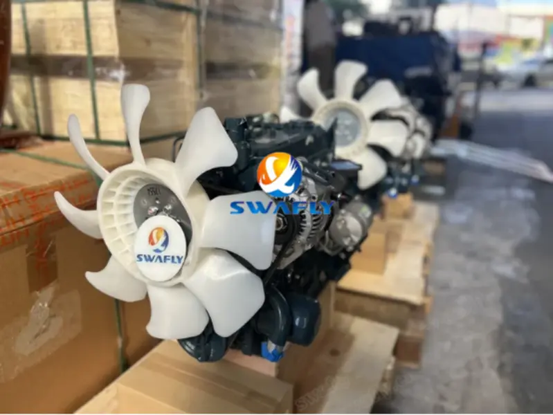 Mayroon bang isang proyekto na nangangailangan ng maaasahang kapangyarihan? Narito ang Kubota V1505 at handa nang ipadala.