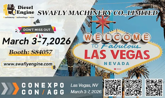 Imbitasyon sa Swafly Makinarya sa Conexpo-Con/AGG 2026 (Las Vegas)