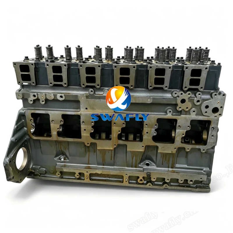 Brand New Komatsu SAA6D125E-2 Long Block Engine Assembly para sa PC400 PC450 Excavator