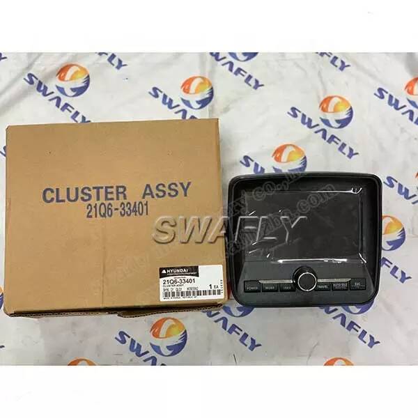 Hyundai R330LC-9 R220LC-9S Excavator Display Panel Monitor 21Q6-33402 21Q6-33401